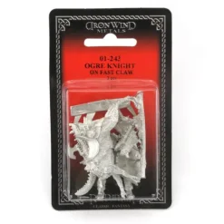 Tabletop Miniatures>Ogre Knight/Reptile Mount #01-243 Classic Ral Partha Fantasy RPG Metal Figure - Your Source for Gaming Essentials