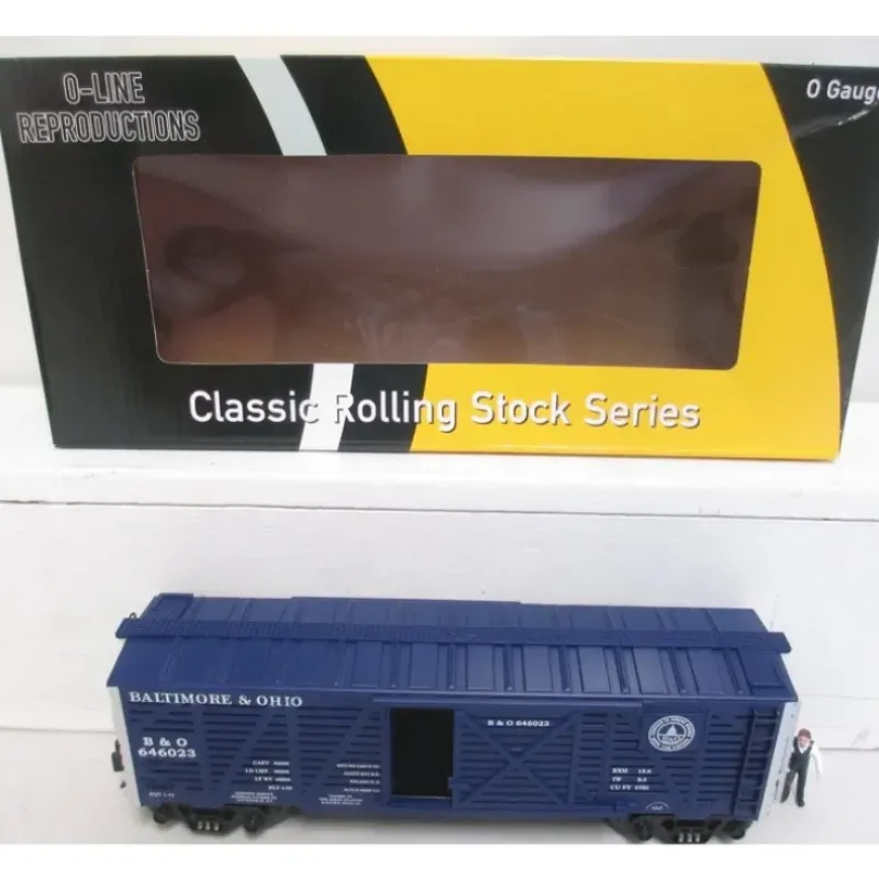 O-Line 113 Baltimore & Ohio Stock Car #646023 - Your Source for Gaming Essentials* Sale