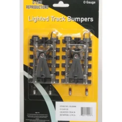 O-Line 608 O Gauge SnapTrack Lighted Track Bumpers (2) - Your Source for Gaming Essentials* New