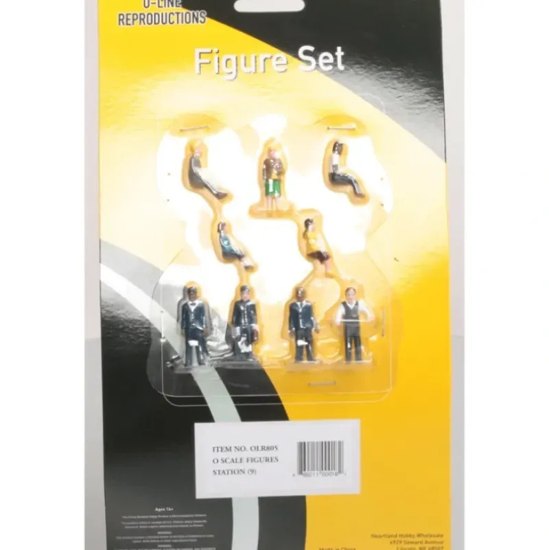 O-Line 805 Station Sitting and Standing Figure Set (Set of 9) - Your Source for Gaming Essentials*