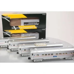 O-Line 201A Amtrak Streamliner Passenger Cars (Set of 4) - Your Source for Gaming Essentials*