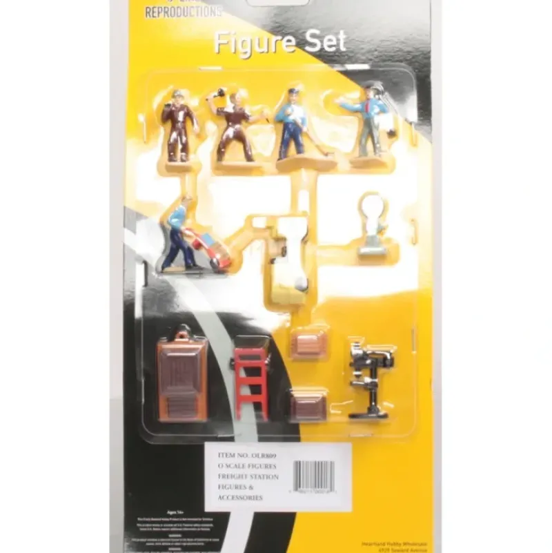 O-Line OLR809 Freight Station Fork & Hand Truck, Scale, & Figures (Set of 10) - Your Source for Gaming Essentials* Online