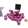 Dice>Opaque 12mm D6 Chessex Dice Block (36 Die) - Light Purple with White Pips - Your Source for Gaming Essentials