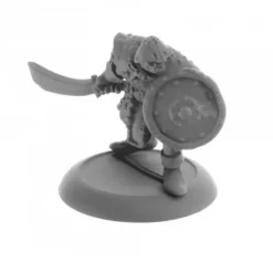 Tabletop Miniatures>Orc Fighter #04065 Dark Heaven Legends Unpainted Metal Figure - Your Source for Gaming Essentials