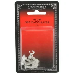 Tabletop Miniatures>Orc Pain Master #01-249 Classic Ral Partha Fantasy RPG Metal Figure - Your Source for Gaming Essentials