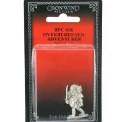 Tabletop Miniatures>Overburdened Adventurer #RPC-006 Classic Ral Partha Fantasy RPG Metal Figure - Your Source for Gaming Essentials
