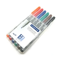 Board Games-6-Pack Mat Marking Pen: Staedtler Lumocolor Non-Permanent Water Soluble Markers - Your Source for Gaming Essentials