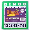 Board Games>Pack of 100 Bingo Cards with Jumbo Numbers - Green - Your Source for Gaming Essentials