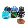 Dice>Pack of 6 Chessex Custom Engraved 16mm D6 Assorted Style Dice - Sad Trombone - Your Source for Gaming Essentials