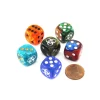 Dice>Pack of 6 Custom Engraved 16mm D6 Assorted Style Funny Meme Dice - Biohazard - Your Source for Gaming Essentials