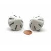 Dice>Pack of 2 D14 7 Virtues and 7 Sins Dice - White with Black Words - Your Source for Gaming Essentials