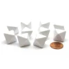 Dice>Pack of 10 D8 Blank Standard Sized Dice - White - Your Source for Gaming Essentials