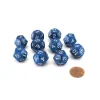 Dice>Pack of 10 D12 18mm Koplow Games Pearl Dice - Navy - Your Source for Gaming Essentials