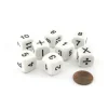 Dice>Pack of 8 D6 16mm Math Set (2) with Numbers and Operators - Your Source for Gaming Essentials