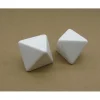 Dice>Pack of 2 Jumbo 24mm Blank Eight-Sided D8 RPG Dice - White - Your Source for Gaming Essentials