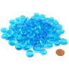 Board Games>Pack of 100 Life Stone Gaming Glass Stones - Blue - Your Source for Gaming Essentials