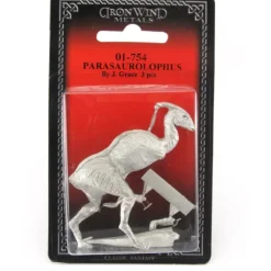 Tabletop Miniatures>Parasaurolophus #01-754 Classic Ral Partha Fantasy RPG Metal Figure - Your Source for Gaming Essentials