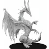 Tabletop Miniatures>Pathfinder Deep Cuts Unpainted Miniature (W14): Blue Dragon - Your Source for Gaming Essentials