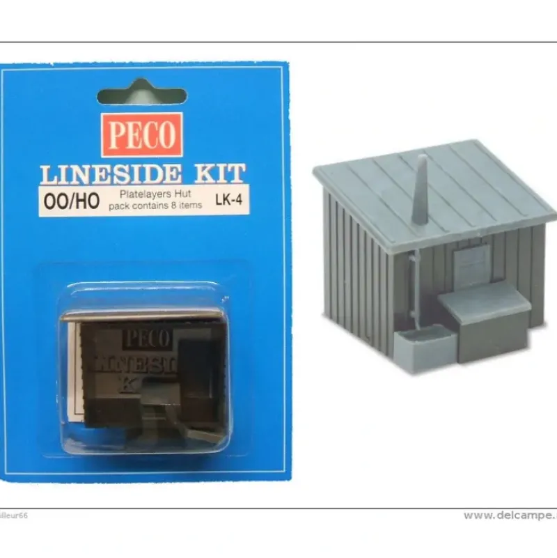 Peco LK-4 HO Platelayer's Hut Building Kit - Your Source for Gaming Essentials* Online