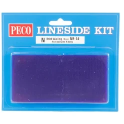 Peco NB-44 N Brick Wall Sheet, 5x2.5 - Your Source for Gaming Essentials*