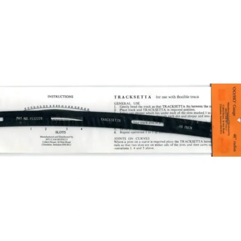 Peco OOT48 HO/OO Tracksetta Track Laying Template 48" 121.9cm Radius Curve - Your Source for Gaming Essentials* Sale