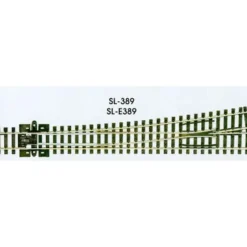 Peco SL-389 N Code 80 8 36" Radius Left Hand Switch Turnout - Your Source for Gaming Essentials* Best