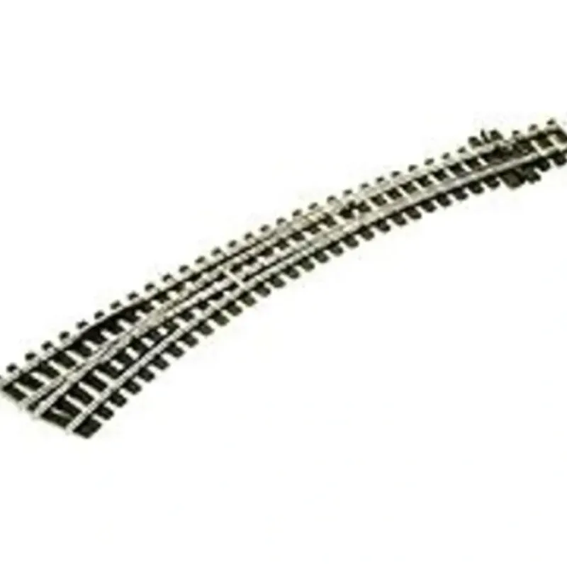 Discount Peco SL-E1487 HOm Code 75 9.33" Large Radius Left Hand Curved Switch Turnout - Your Source for Gaming Essentials Trains