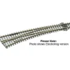 Peco SL-E87 HO/OO Code 100 60"Radius Electrofrog Left Hand Curved Switch Turnout - Your Source for Gaming Essentials* New