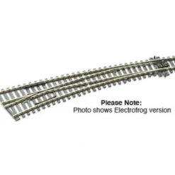 Peco SL-E87 HO/OO Code 100 60"Radius Electrofrog Left Hand Curved Switch Turnout - Your Source for Gaming Essentials* New