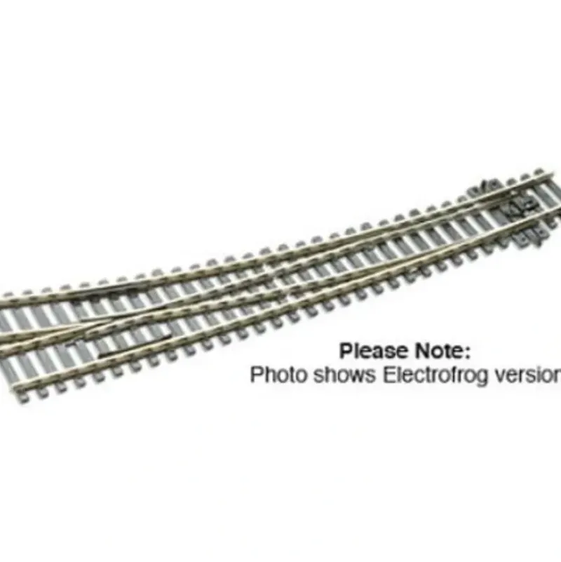 Peco SL-E86 HO/OO Code100 60"Radius Electrofrog Curved Right Hand Switch Turnout - Your Source for Gaming Essentials* New