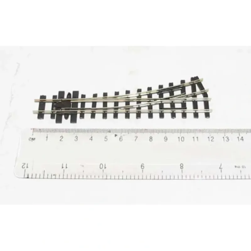 Peco SL-E492 OO-9/HOn30 Code 80 12" Radius Left Hand Rail Turnout - Your Source for Gaming Essentials* Online