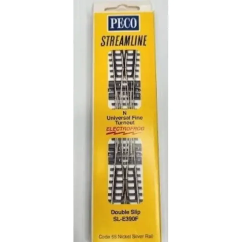 Peco SL-E390F N Code 55 10 Double Slip Crossing Switch Turnout - Your Source for Gaming Essentials* Sale