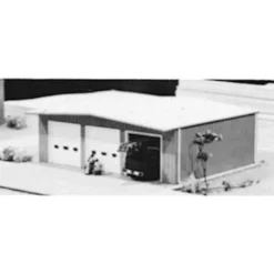 Pikestuff 541-0019 HO Firestation Building Kit - Your Source for Gaming Essentials*