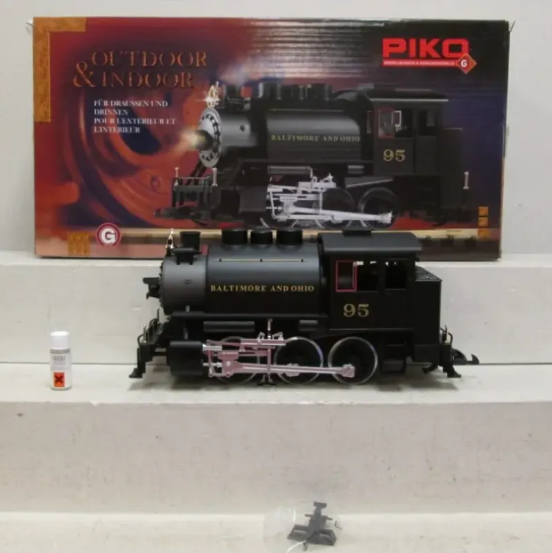 Piko 38201 G Scale Baltimore & Ohio 0-6-0T Steam Locomotive #95 with Sound - Your Source for Gaming Essentials* Sale
