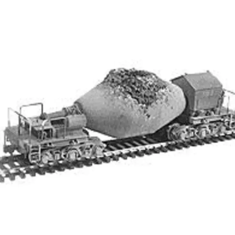 Plastruct 1040 HO 6-1/4" x 1-3/4" x 1-3/4" Steel Mill Hot Metal Bottle Car Kit - Your Source for Gaming Essentials* Online