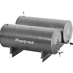 Plastruct 1014 HO 5-1/2" x 6" x 4" Twin Horizontal Bulk Oil Storage Tanks Kit - Your Source for Gaming Essentials* Sale