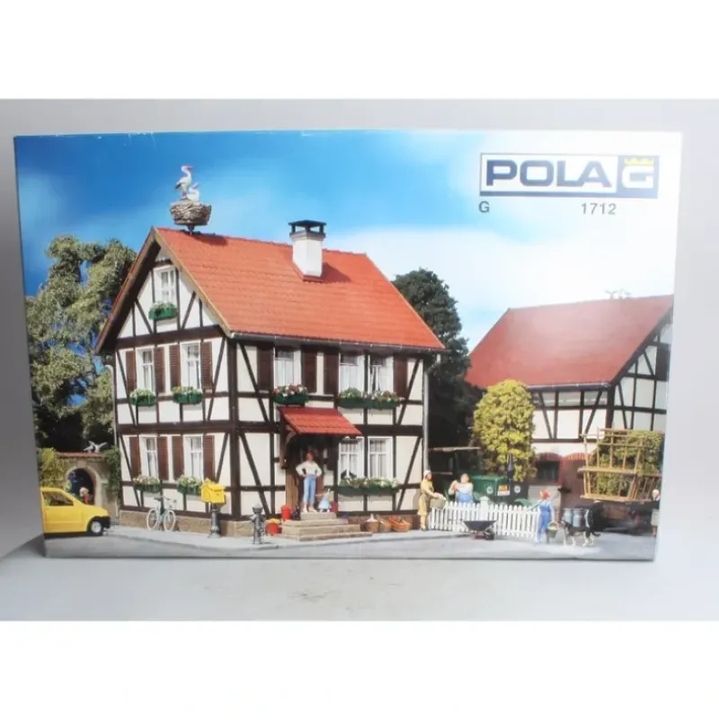 Pola 331712 Half Timbered House with Stork's Nest - Your Source for Gaming Essentials* Outlet