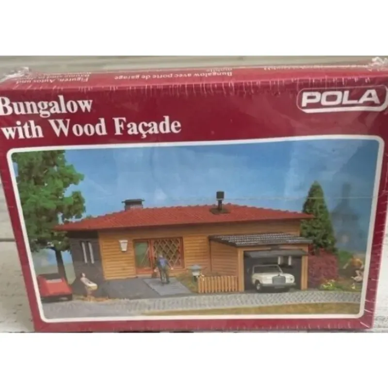 Pola 11524 HO Bungalow With Wood Faade Building Kit - Your Source for Gaming Essentials* New
