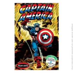 Polar Lights 856 1:8 Capain America Comic Book Scene Plastic Model Kit - Your Source for Gaming Essentials* Outlet