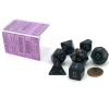 Dice>Polyhedral 7-Die Chessex Dice Set - Speckled Golden Cobalt - Your Source for Gaming Essentials