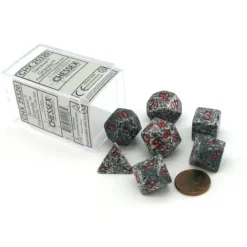 Dice>Polyhedral 7-Die Chessex Dice Set - Speckled Granite - Your Source for Gaming Essentials