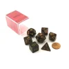 Dice>Polyhedral 7-Die Scarab Chessex Dice Set - Blue Blood with Gold Numbers - Your Source for Gaming Essentials