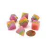Dice>Polyhedral 7-Piece Layered Dice Set - Cotton Candy - Your Source for Gaming Essentials