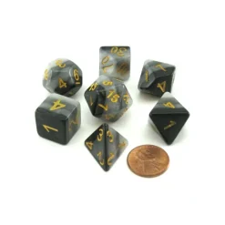 Dice>Polyhedral 7-Piece Layered Dice Set - Dusk - Your Source for Gaming Essentials