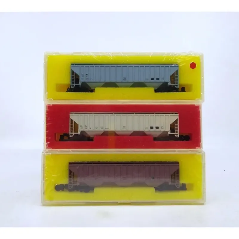 Precision Masters 1408 N Scale PLMX 3-Bay Covered Hopper 3-Car Kit Set MT/Box - Your Source for Gaming Essentials* Best