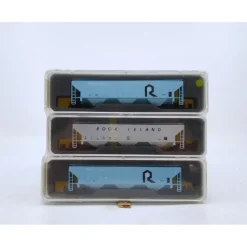 Precision Masters 1512 N Scale Rock Island 3-Bay Covered Hopper 3-Car Kit Set MT/Box - Your Source for Gaming Essentials*
