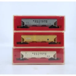Precision Masters 1404 N Southern Pacific Covered 3-Bay Hopper 3-Car Kit Set MT/Box - Your Source for Gaming Essentials* New