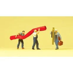 Preiser 10568 HO Carpet Installers Figures (Set of 3) - Your Source for Gaming Essentials* Clearance