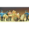 Preiser 10016 HO Delivery Men Figures with Load (Set of 6) - Your Source for Gaming Essentials* Clearance