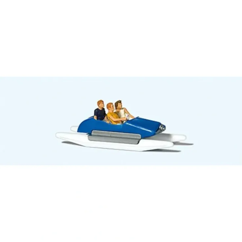 Preiser 10682 HO Family in Pedal Boat #1 Figures - Your Source for Gaming Essentials* Best